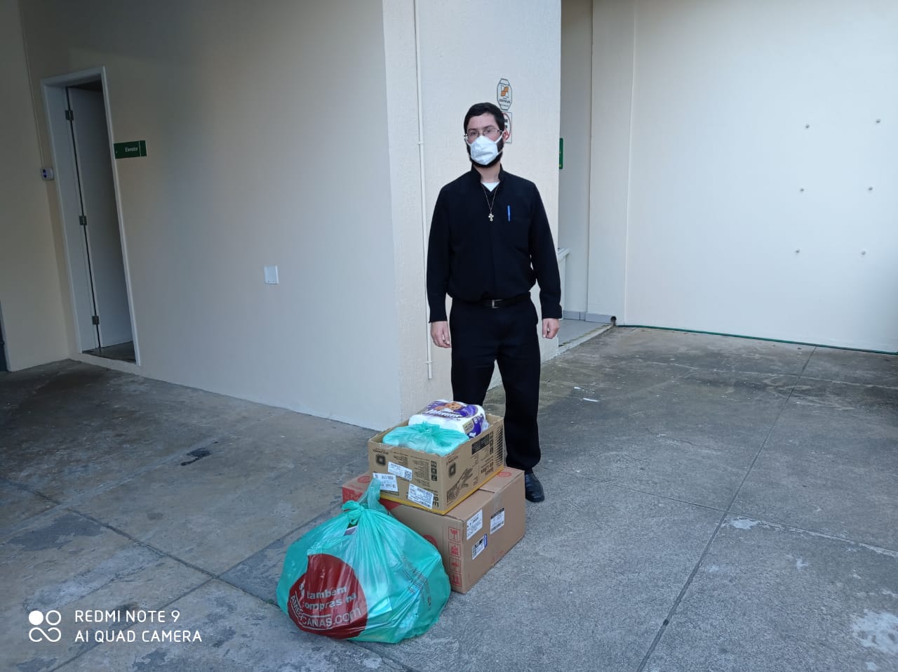 Doações arrecadadas para a Mitra Diocesana