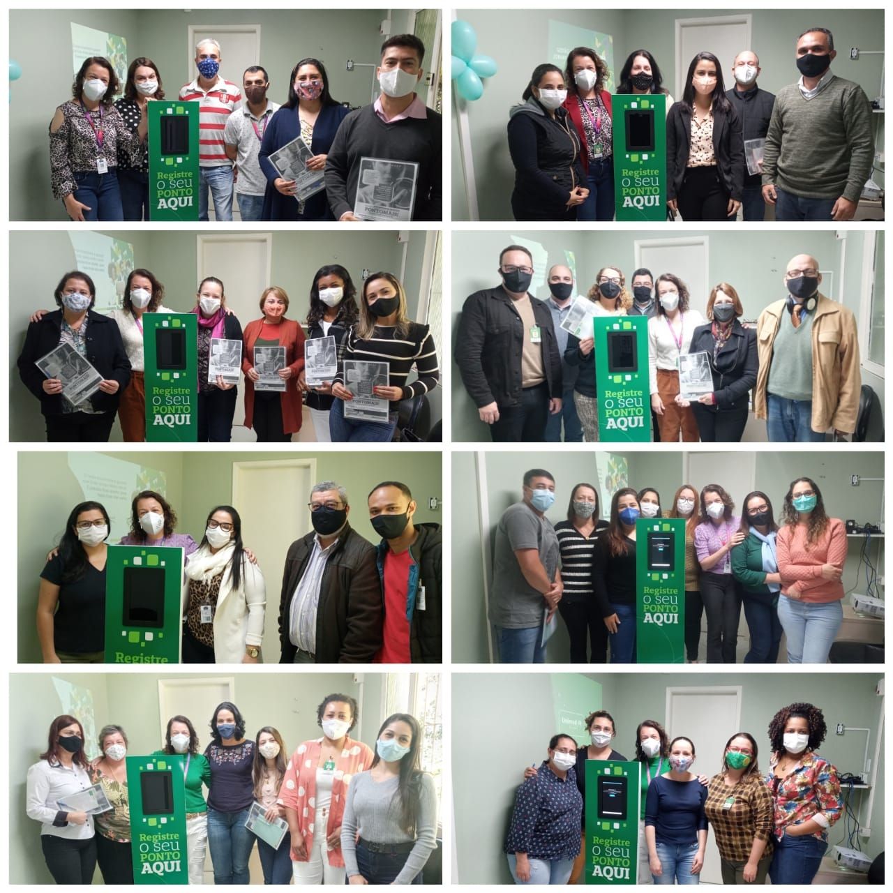 Novo sistema de marcação de ponto em QR Code