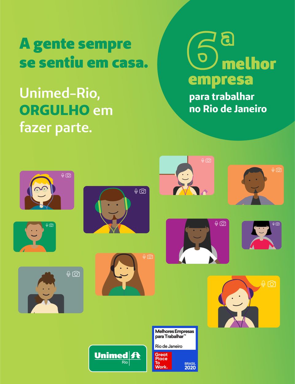 Singular é eleita uma das melhores empresas para trabalhar no Rio de Janeiro e no Brasil