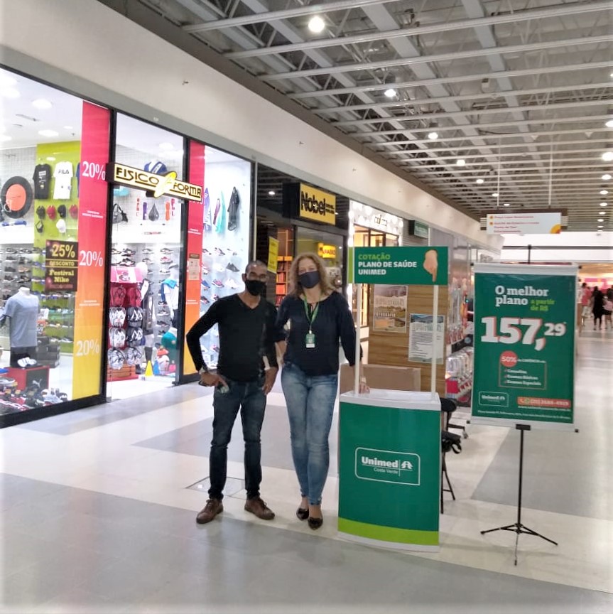 Ação comercial em shopping fortalece a marca