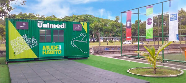 Inaugurada Arena Unimed Aterro