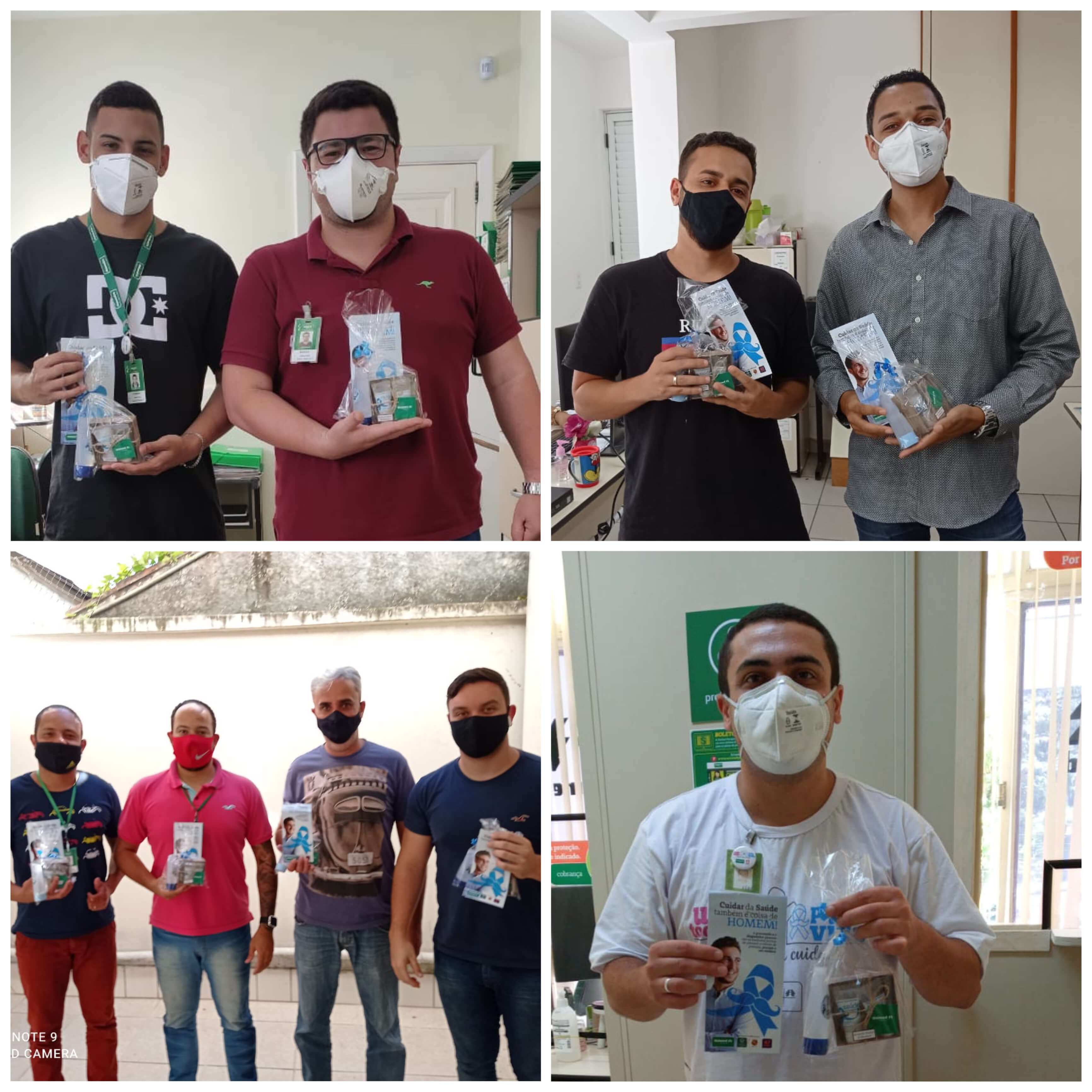 Colaboradores participam de quiz virtual sobre o câncer de próstata