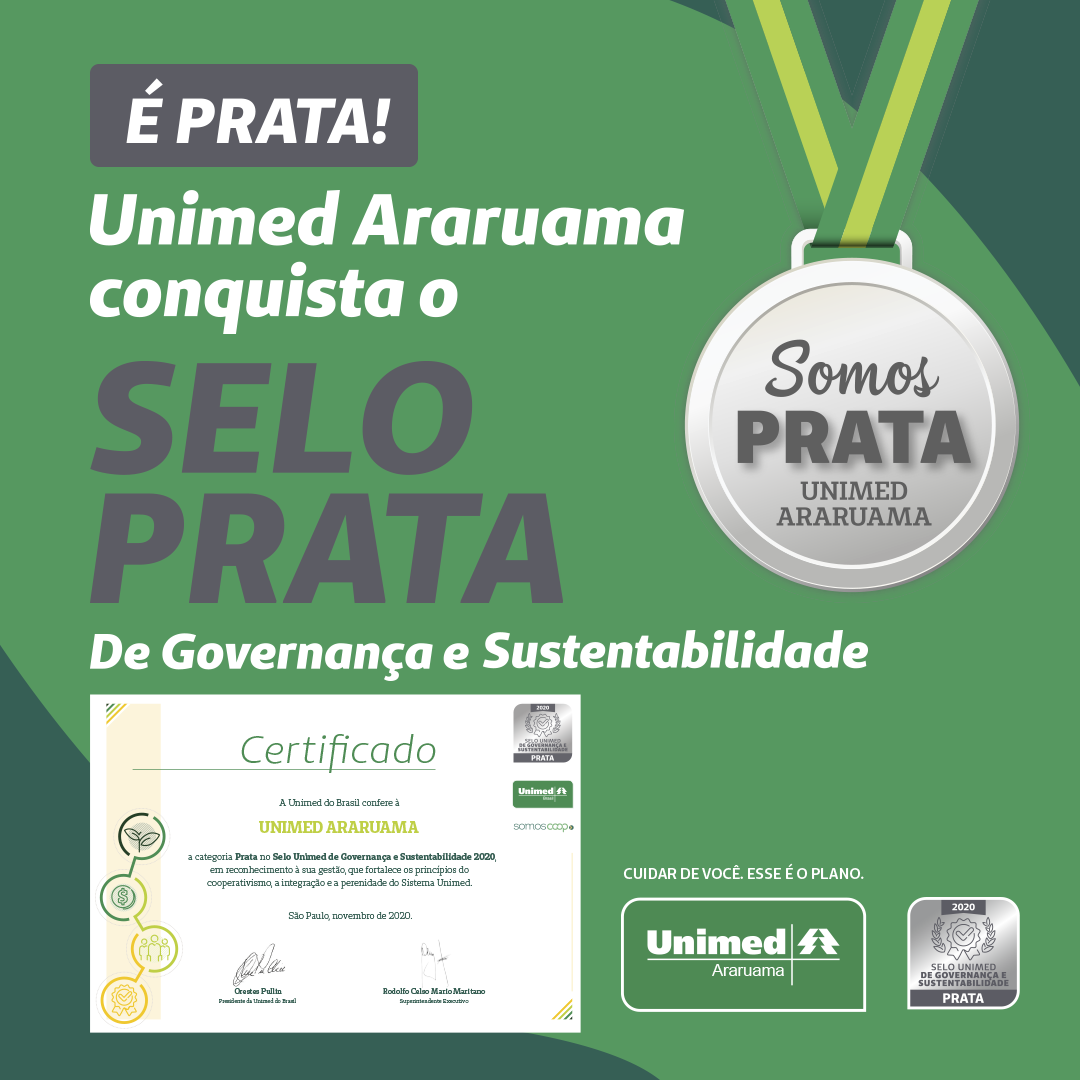 Singular ganha Selo Prata de Governança e Sustentabilidade