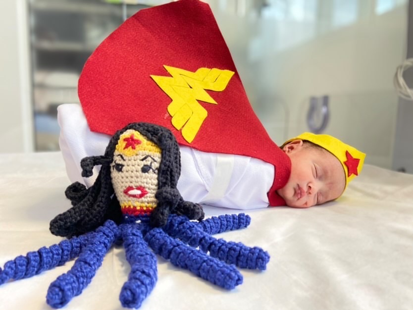 Super-heróis no hospital?