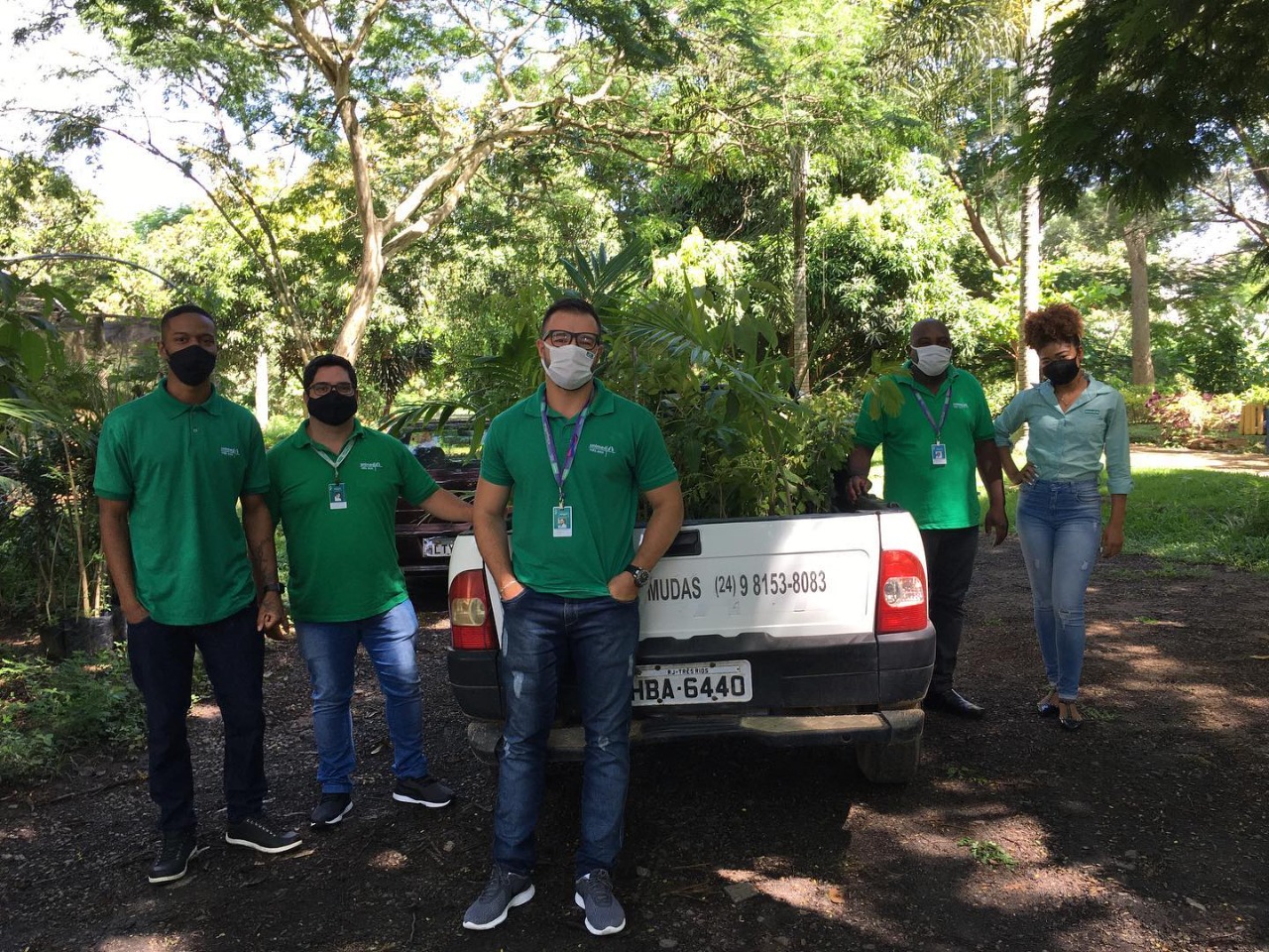 Projeto Carbono Neutro estimula plantio de 74 mudas de árvores