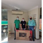 Beneficiário ganha sorteio de TV de 50’ por pagar faturas em dia