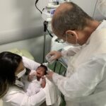 Bebê é batizado no Hospital Unimed Volta Redonda