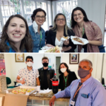 Colaboradores ganham pizza durante o expediente