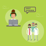 Atendimento gratuito via telefone para beneficiários crônicos