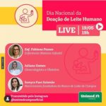 Encontro virtual aborda doação de leite humano