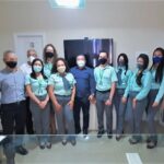 Homenagem a colaboradores que fazem aniversário de cooperativa