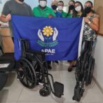 Doação de cadeiras de rodas