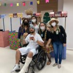 Pacientes participam do “Arraia do Cuidar” em hospital