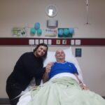 Paciente comemora 80 anos no hospital