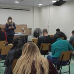 Colaboradores realizam prova da programação de graduação da Faculdade Unimed