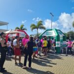 Circuito de corridas tem estande Unimed