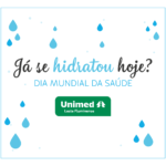 Dia Mundial da Saúde: Campanha ‘Já se hidratou hoje?’