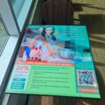 Campanha de vendas é divulgada em shopping