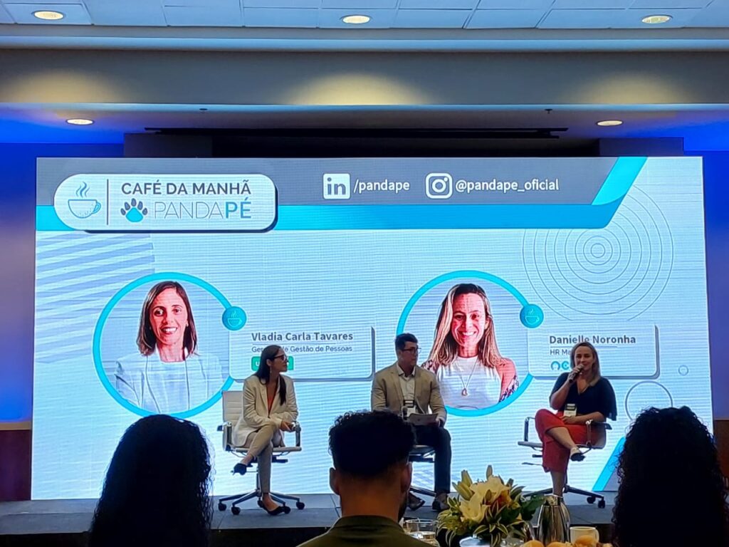 Equipe de GP apresenta boas práticas no Café com o Pandapé