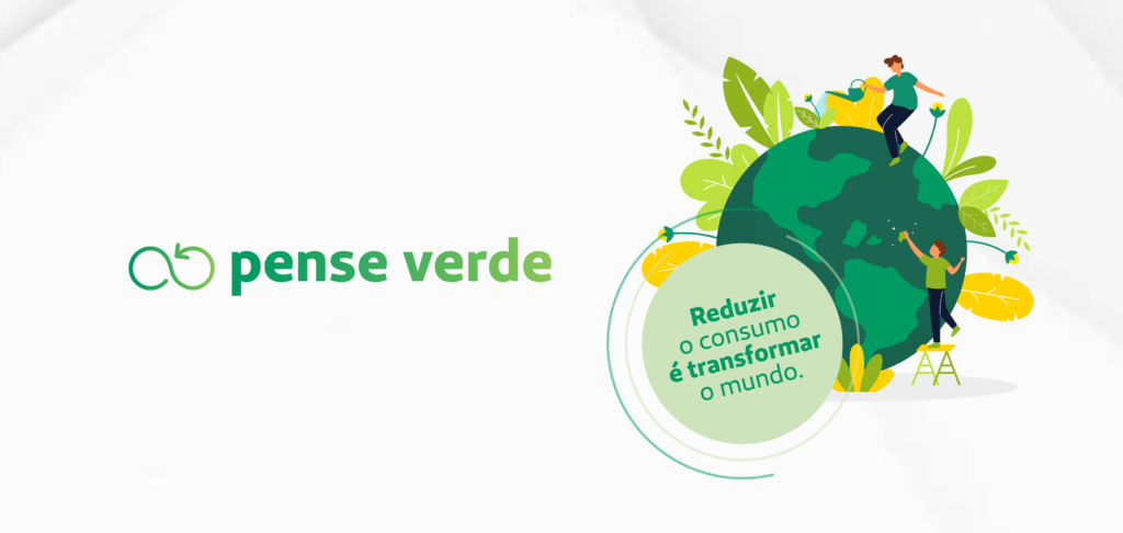 Pense Verde: Campanha de conscientização sobre uso de papel