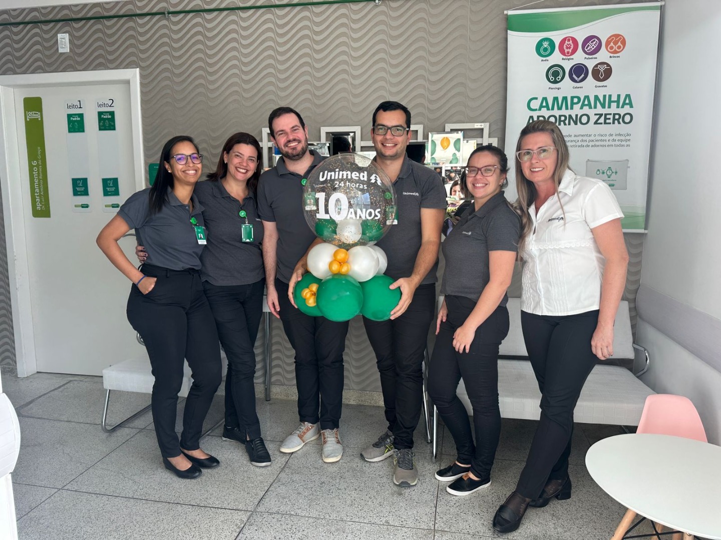 Colaboradores do Unimed 24 Horas