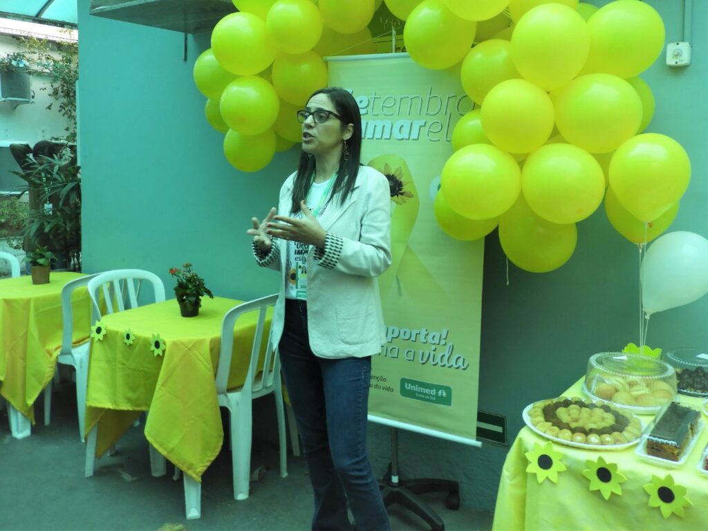 Saúde ocupacional abre Setembro Amarelo na operadora