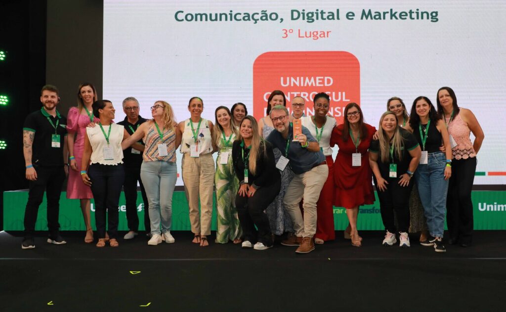 Operadora conquista o 3° lugar do Prêmio Melhores Práticas de Comunicação, Digital e Marketing