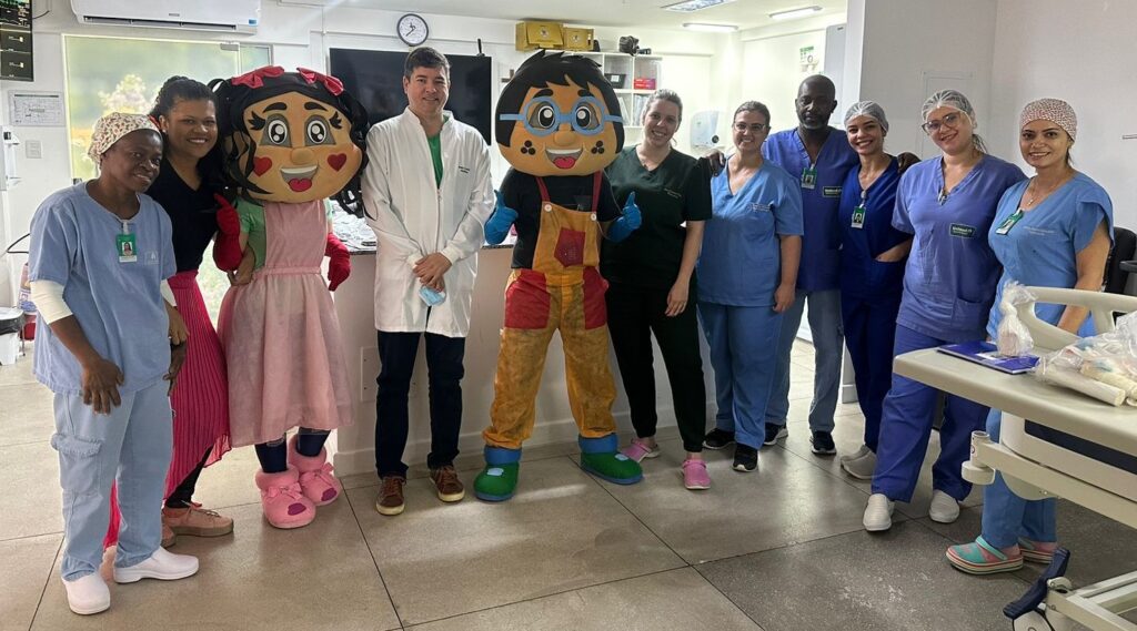 Dias das Crianças animado no Hospital