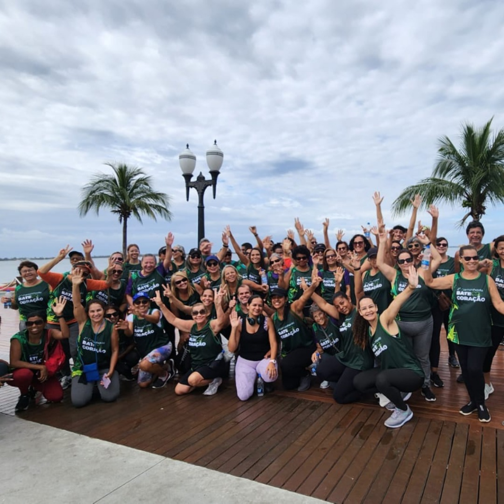 Operadora realiza 2ª Caminhada Bate Coração
