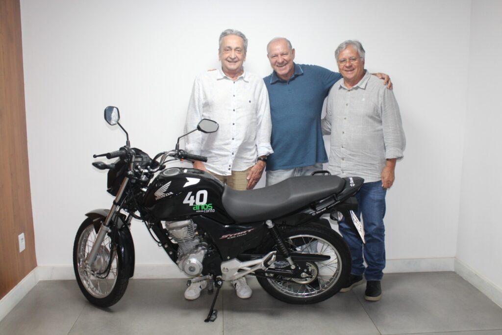 Operadora realiza sorteio de motocicleta para os seus cooperados