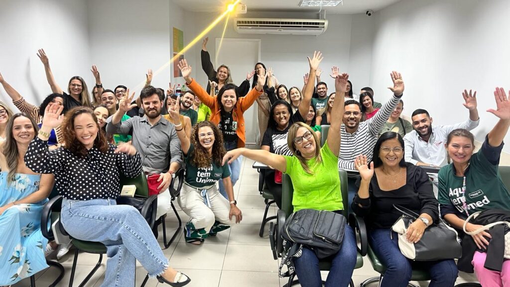 Encontro com equipe de vendas e corretoras