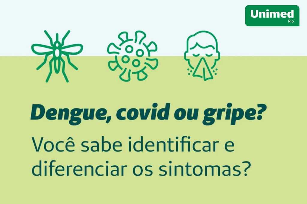 Campanha interna para conscientização dos sintomas da Dengue, COVID-19 e Gripe