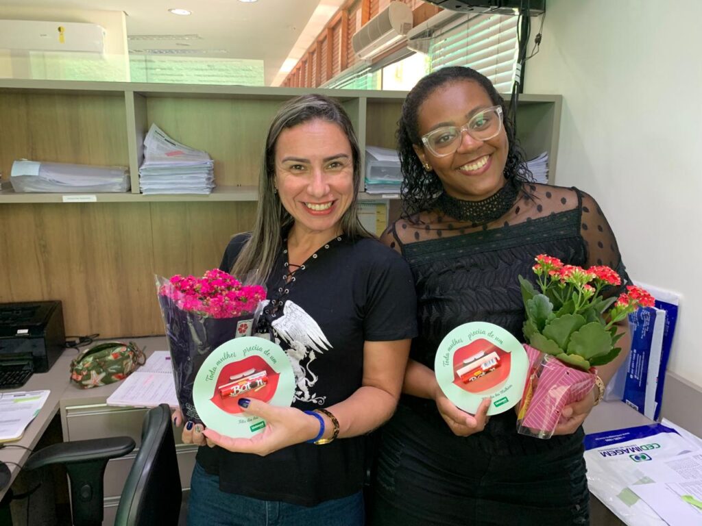 Colaboradoras são homenageadas pelo Dia Internacional da Mulher