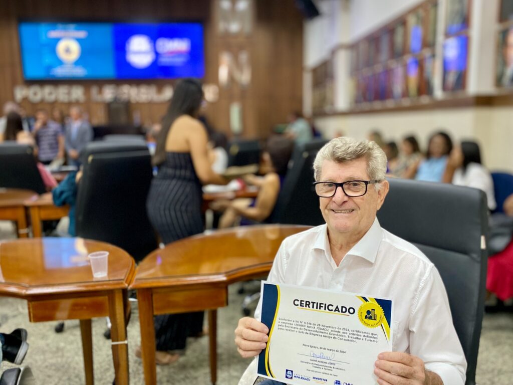 Reconhecimento: cooperativa conquista Selo de Empresa Amiga do Consumidor