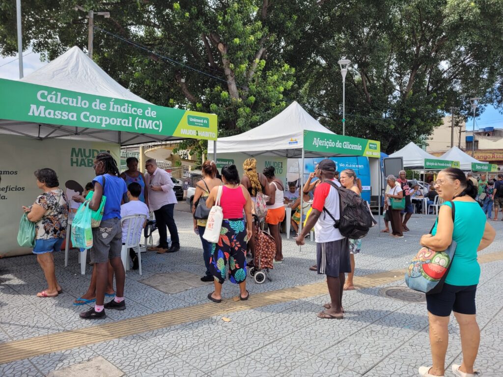 Feira da Saúde leva serviços gratuitos para a população de São João de Meriti