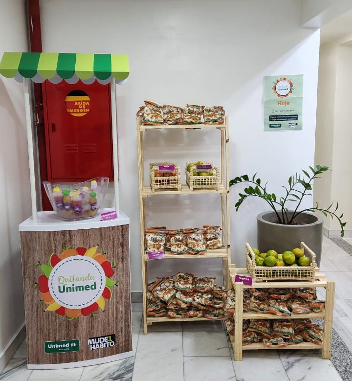 Singular realiza Quitanda Unimed