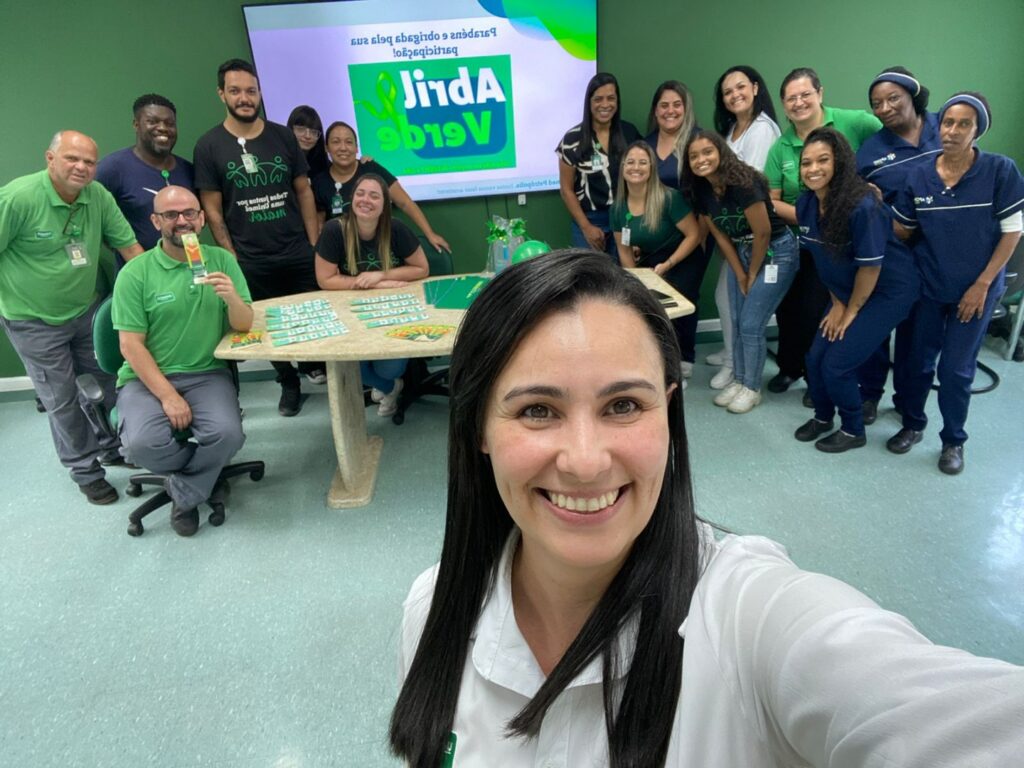 Abril Verde: Conscientização de equipes sobre a prevenção de acidentes de trabalho