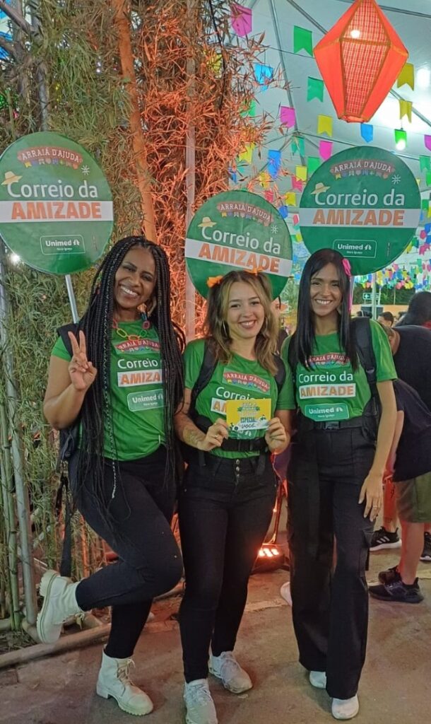 Federada marca presença no Arraiá D’Ajuda e reúne centenas de pessoas