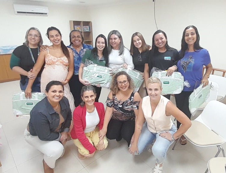 Agosto Dourado é celebrado com palestras e dinâmicas para gestantes e profissionais da saúde