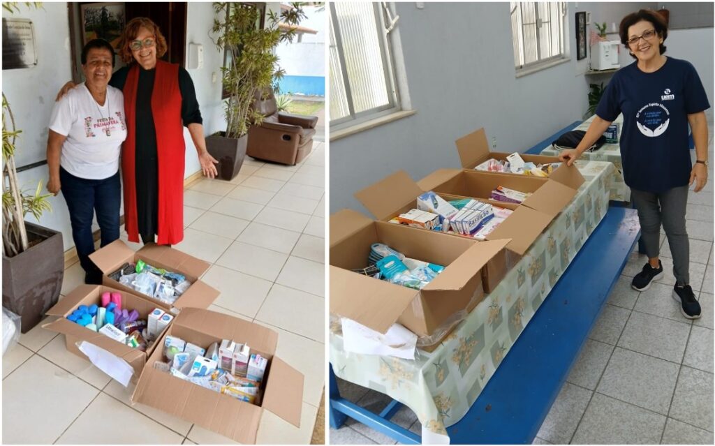 Doações em instituições de caridade são realizadas por Singular