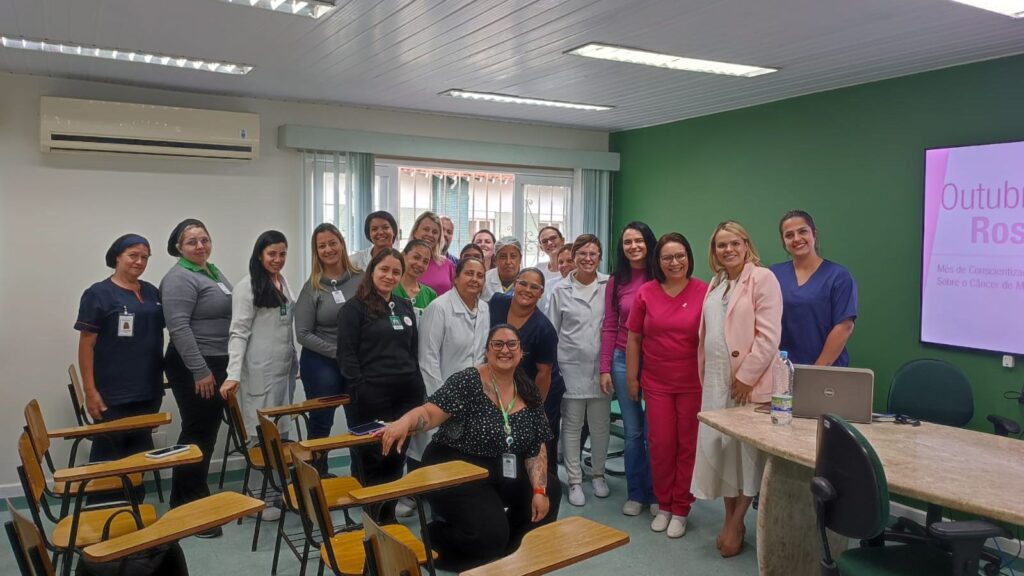 Hospital reforça a importância do diagnóstico precoce do câncer de mama