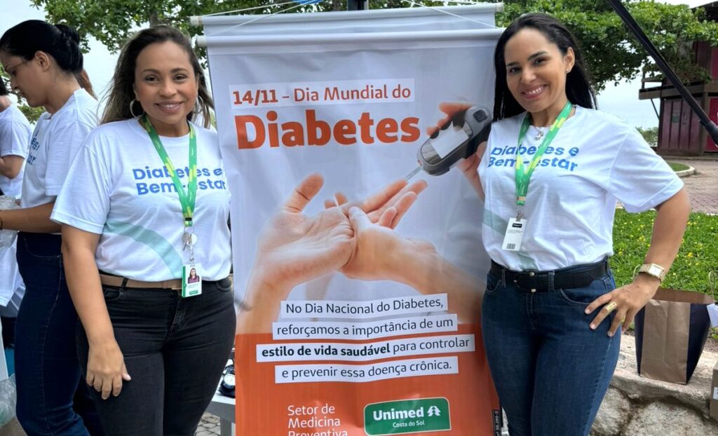Ação alerta para o Dia Mundial do Diabetes