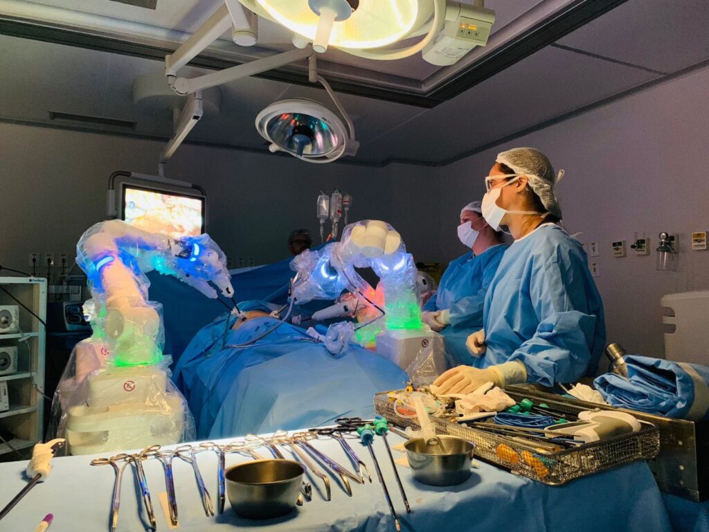 Hospital ultrapassa a marca de 50 cirurgias robóticas