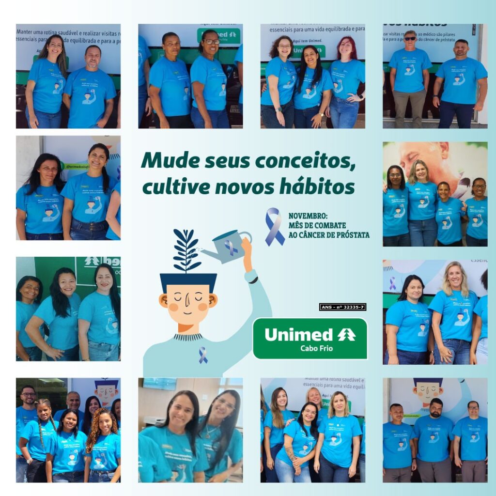 Camisa da Conscientização: Mês da saúde do homem é celebrado entre colaboradores