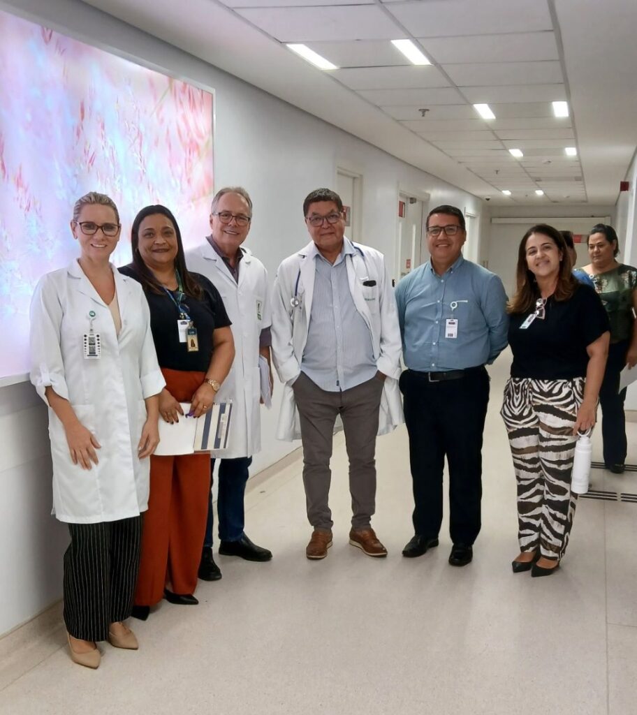 Hospital recebe visita da Central Estadual de Transplantes