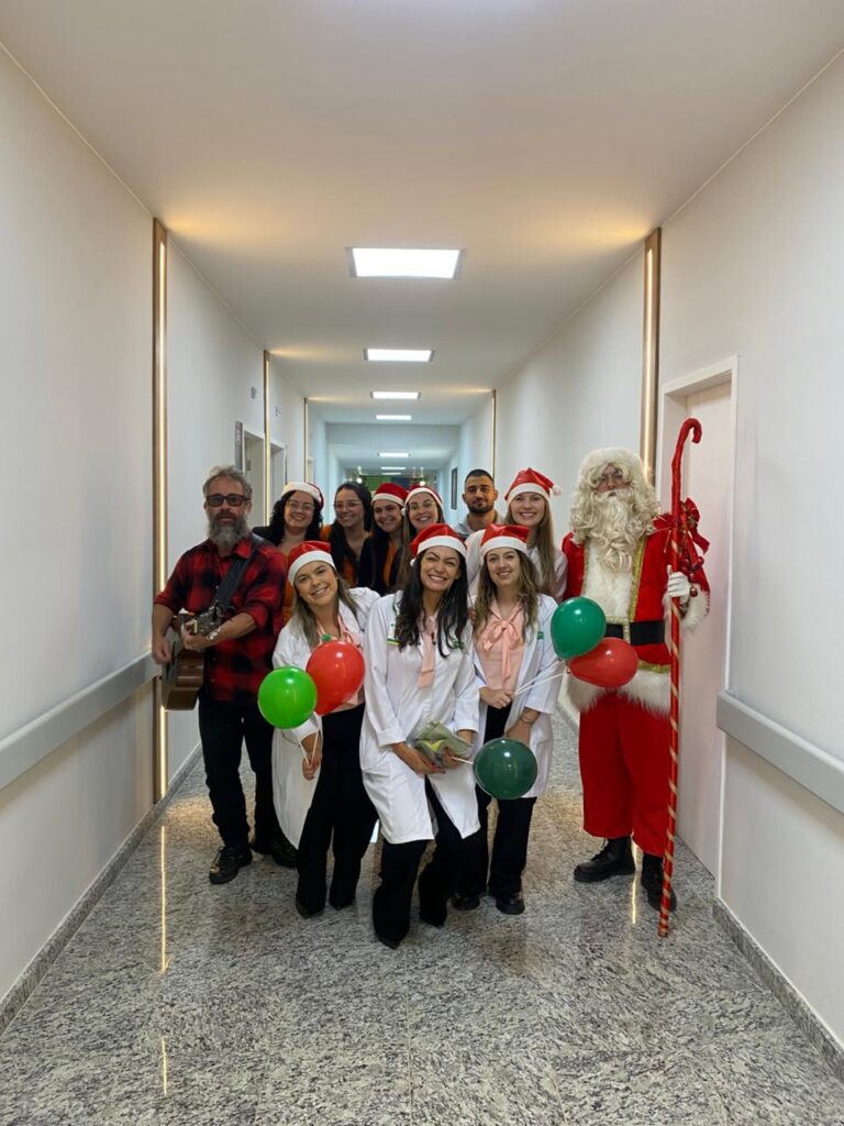 Cantata de Natal encanta pacientes