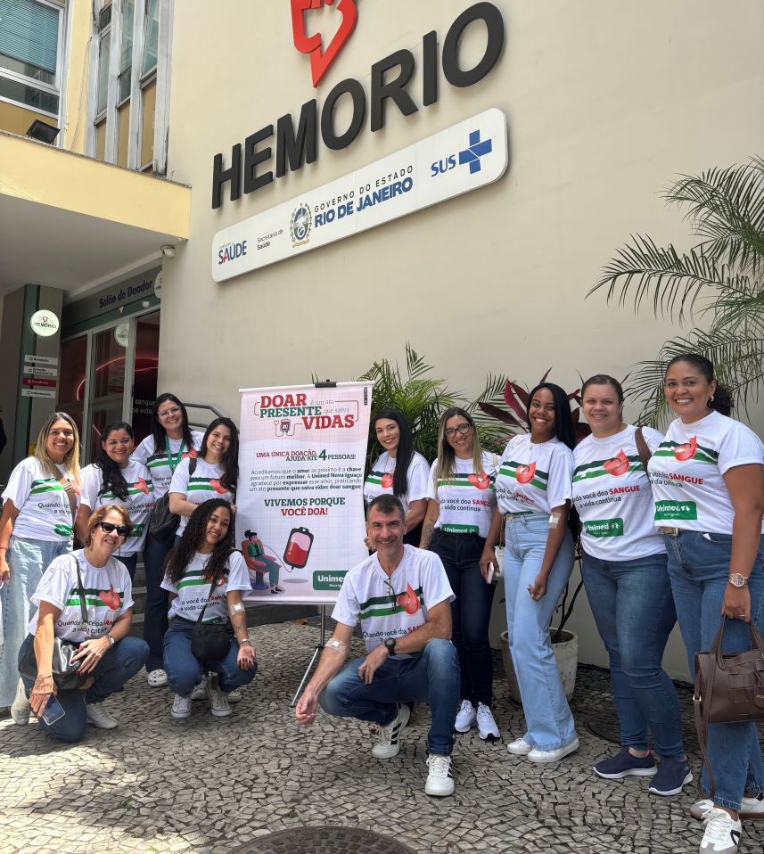 Doação de sangue: Colaboradores participam de bloco da solidariedade