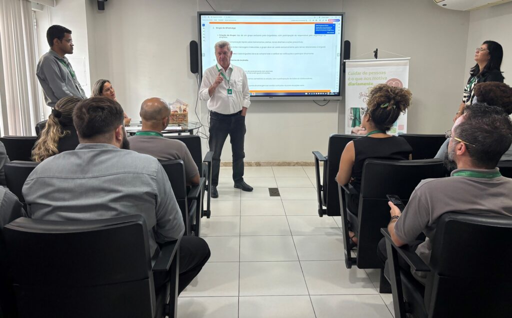 Colaboradores brigadistas fortalecem atividade