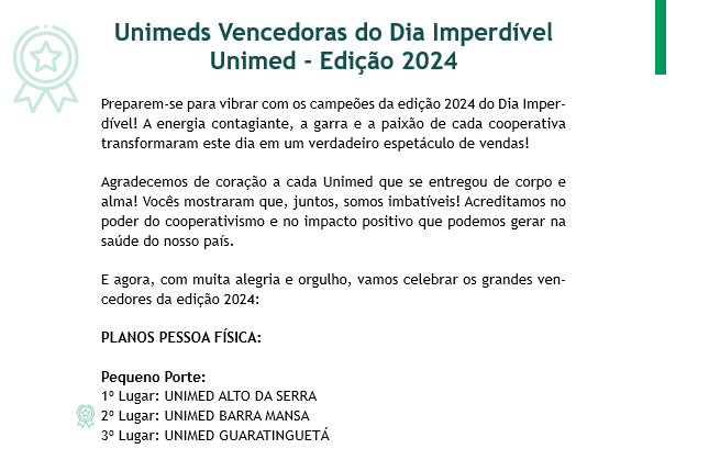 Singular é destaque no “Dia Imperdível de Vendas 2024”