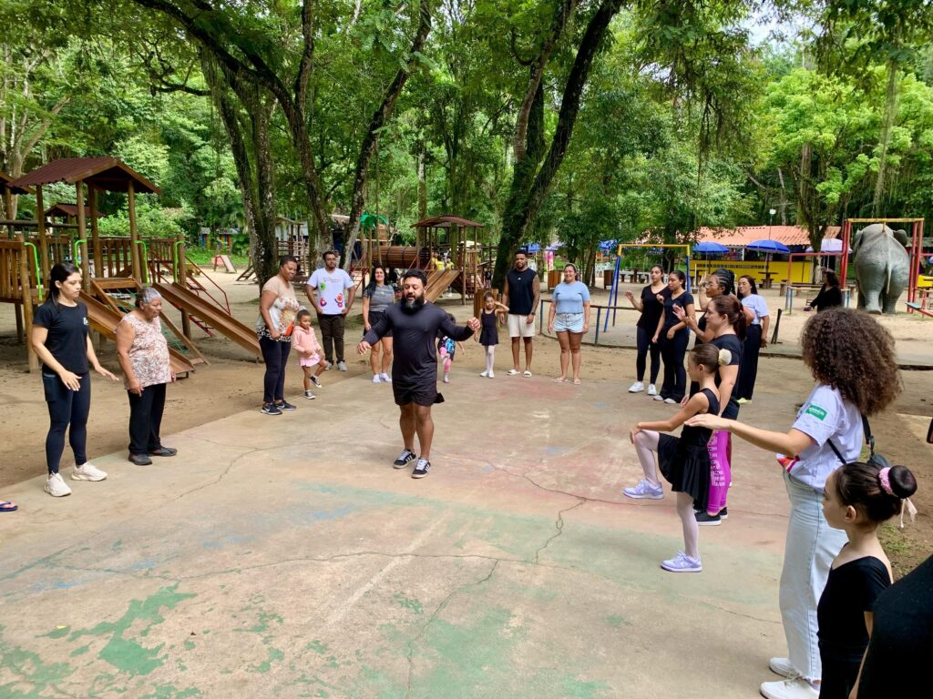 Manhã de saúde e bem-estar promove hábitos saudáveis no zoológico municipal